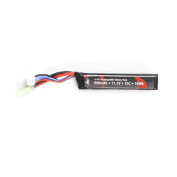 Li-Pol battery ASG 11,1V 900mAh, 15C - Mini stick (short)