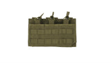 7.62/.308 OPEN-TOP TRIPLE MAGAZINE POUCH - OLIVE [8FIELDS]