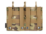 OPEN TOP TRIPLE 5.56 MAG POUCH - MULTICAM [8FIELDS PREMIUM]