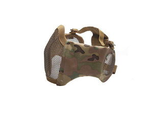 ASG Metal mesh mask with cheek pads and ear  protection - MC
