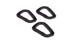 CARABINER SET TYPE D QUICK HOOK LARGE FMA
