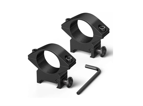 CVLIFE 1 inch Scope Rings Mounts - 20mm Scope Mount Low Profile - 2 Pieces